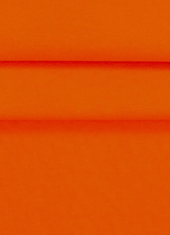 Jersey Uni - orange - Mega Angebot - solange der Vorrat reicht
